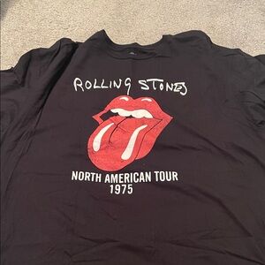 Bravado Rolling Stones Black Graphic Tee